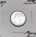 1917-S San Francisco Mint Mercury Dime, Superb Gem BU+++, RARE This Nice!