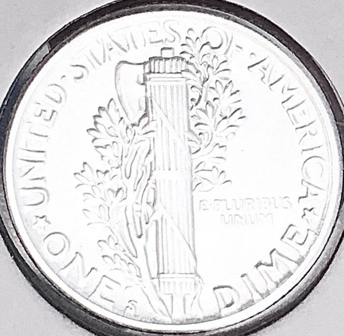 1918-S San Francisco Mint Mercury Dime, Superb Gem BU+++, RARE This Nice!