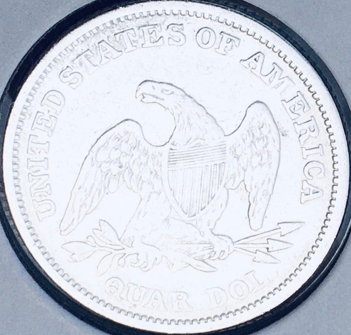 1839-P  PHILADELPHIA MINT  KEY DATE!  U.S. SEATED LIBERTY QUARTER.