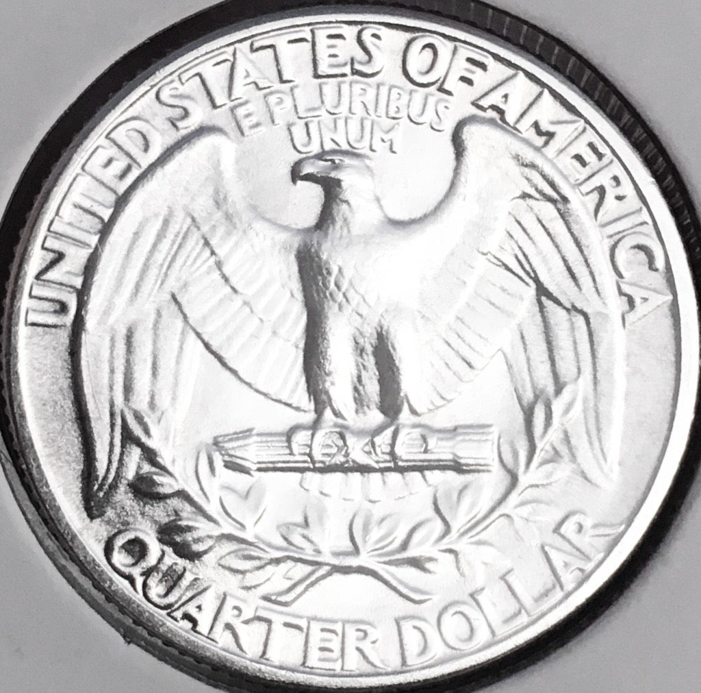 1932-P BRILLIANT UNCIRCULATED KEY DATE!  U.S. WASHINGTON QUARTER.