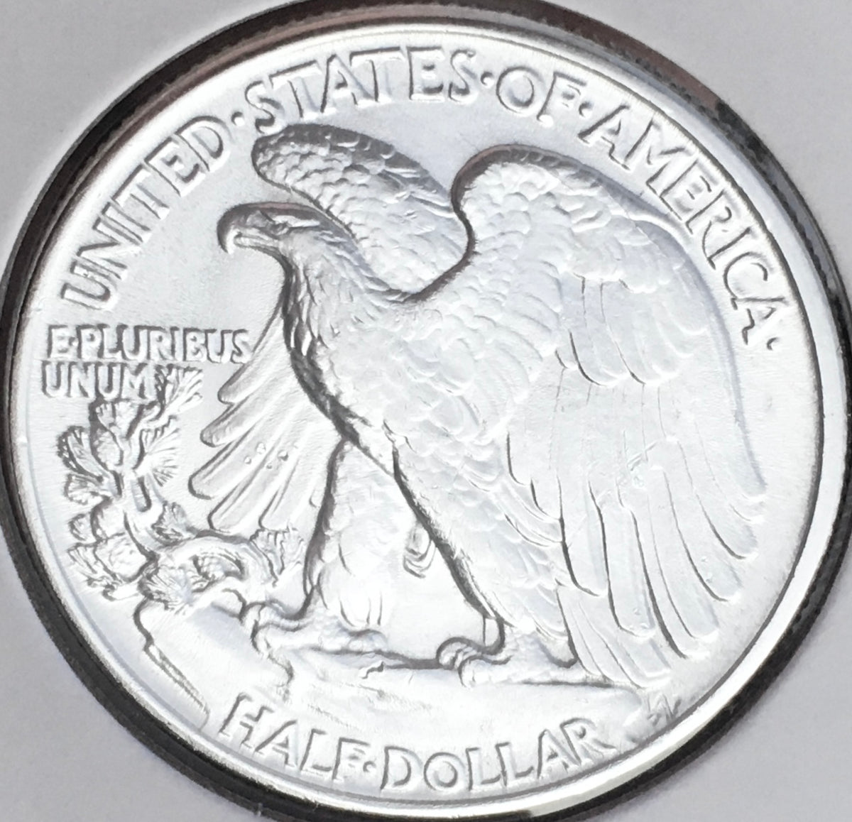 1941-P  GEM BU+++  BRILLIANT UNCIRCULATED!  U.S. WALKING LIBERTY SILVER HALF DOLLAR. WOW!