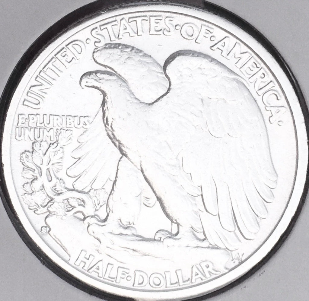 1929-S GEM AU+++! AMAZING MONSTER KEY DATE! WALKING LIBERTY HALF DOLLAR. WOW!