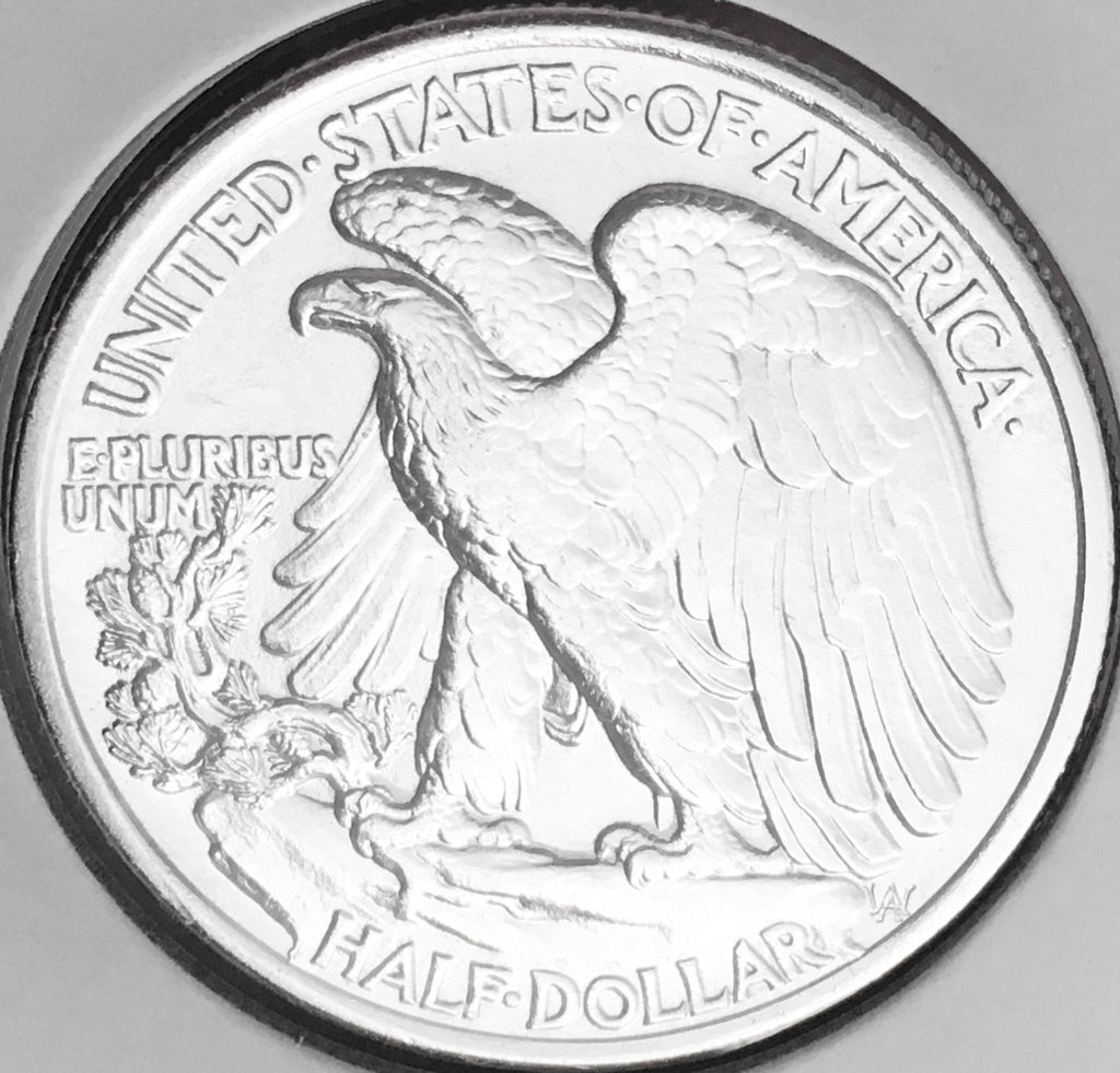 1934-P  GEM BU+++  BRILLIANT UNCIRCULATED!  U.S. WALKING LIBERTY SILVER HALF DOLLAR. WOW!