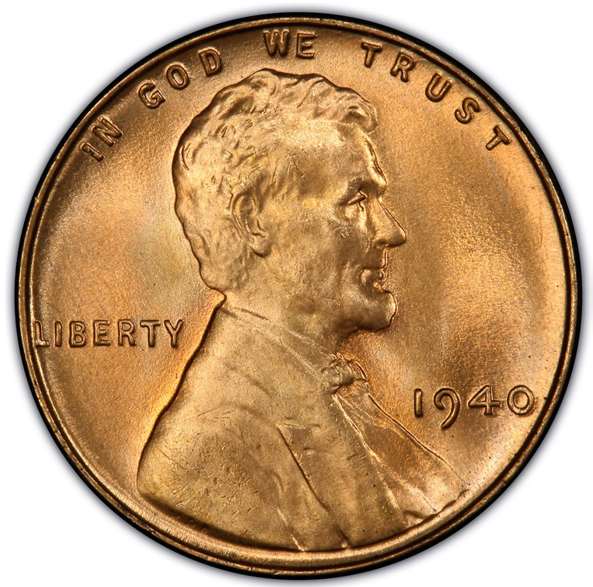 BRILLIANT UNCIRCULATED U.S. WHEAT CENT