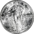 1X RANDOM DATE (1917-1930) BRILLIANT UNCIRCULATED U.S. STANDING LIBERTY SILVER QUARTER! WOW!