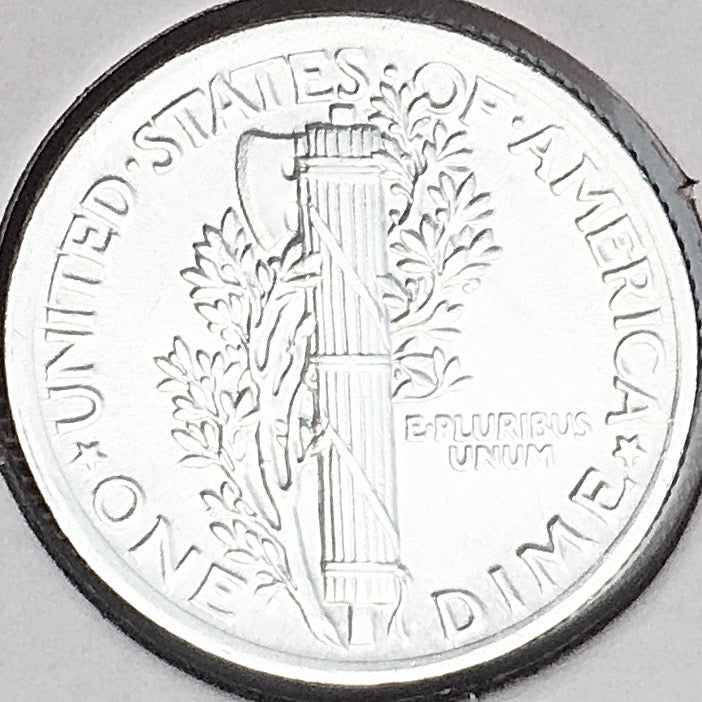 1921-P Philadelphia Mint Mercury Dime, Superb Gem AU+++, RARE This Nice!