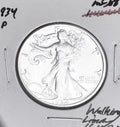 1934-P  GEM BU+++  BRILLIANT UNCIRCULATED!  U.S. WALKING LIBERTY SILVER HALF DOLLAR. WOW!