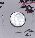 1919-P Mercury Dime, FULL Split Bands, Superb Gem BU++ FSB, RARE This Nice!
