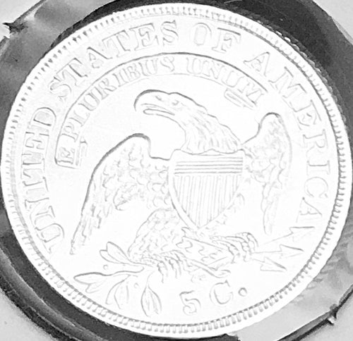 1836-P GEM BU+++ BRILLIANT UNCIRCULATED! U.S. CAPPED BUST HALF DIME! WOW!
