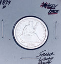1839-P  PHILADELPHIA MINT  KEY DATE!  U.S. SEATED LIBERTY QUARTER.